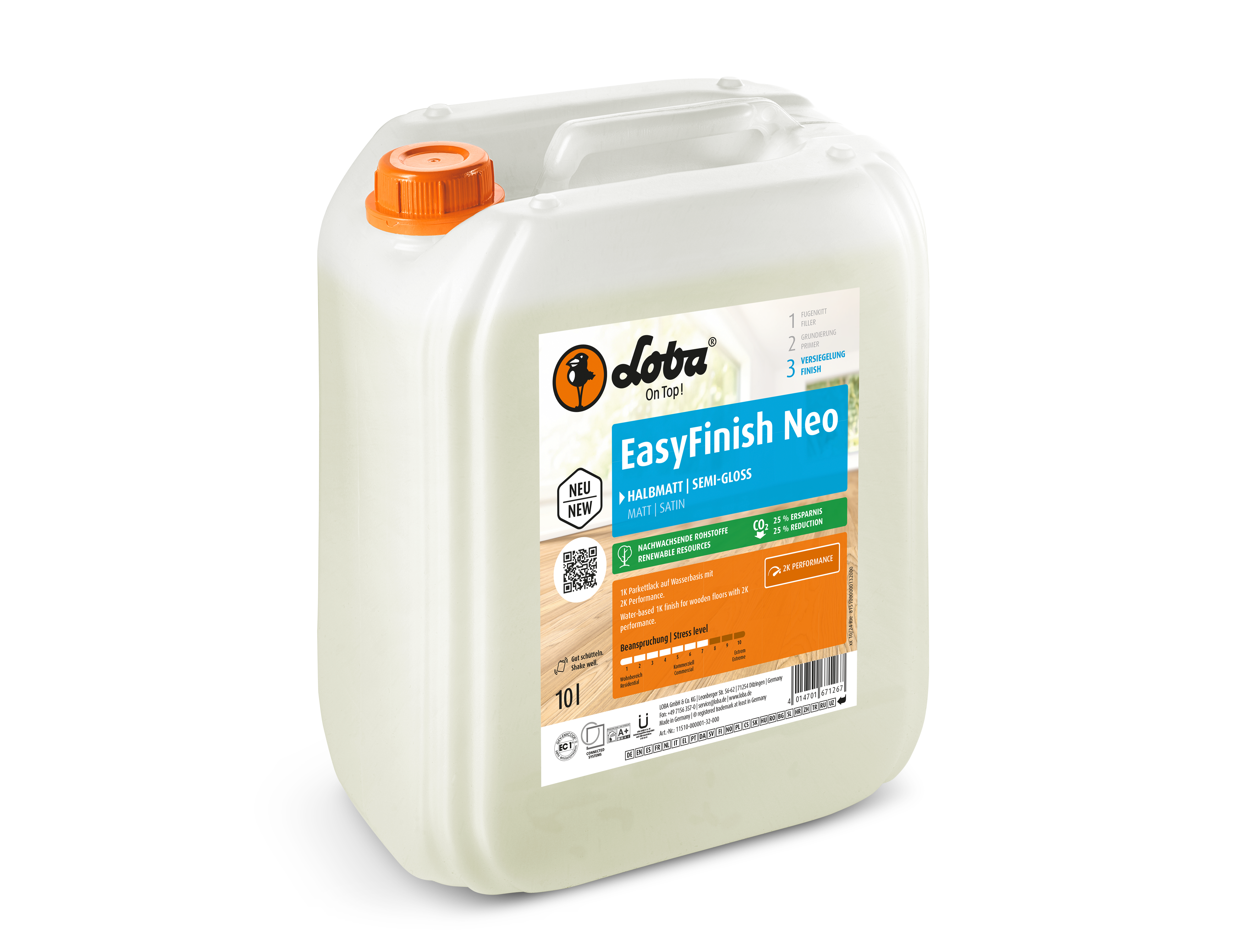 LOBA EasyFinish Neo semi-gloss - 10.0 l